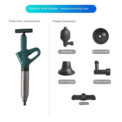 Style Loft Collection ToolStyle Clog-B-Gone Pneumatic Drain Unblocker