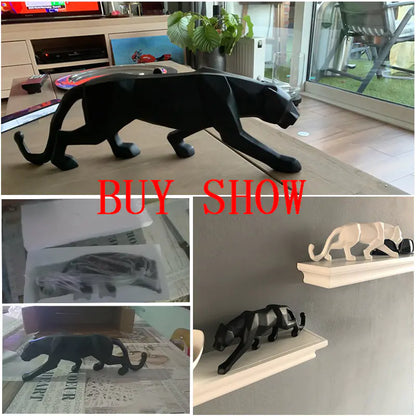 Style Loft Collection Origami Resin Leopard