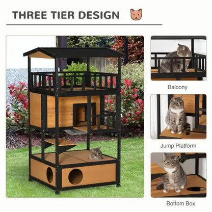 Style Loft Collection Outdoor Cat House