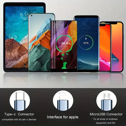 Style Loft Collection DigitalLoft FlexiCharge 3-in-1 Telescopic Cable