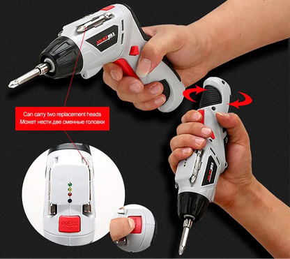 Style Loft Collection ToolStyle 2-in-1 Multifunctional Flip Drill & Electric Screwdriver