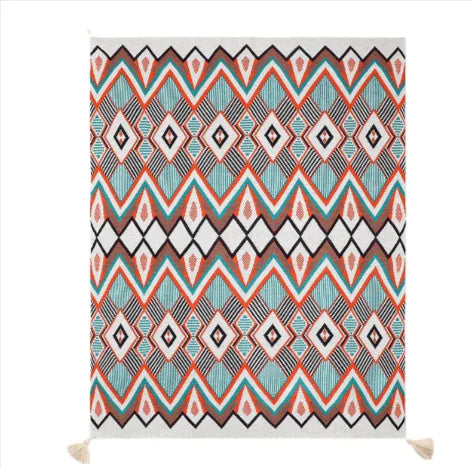 Style Loft Collection Native Geometric Sofa Cover Blanket