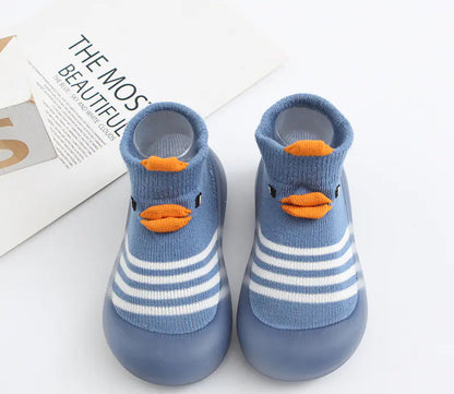 Style Loft Collection Puddle Penguin Non-Slip Baby Socks