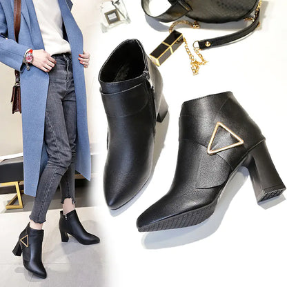 Style Loft Collection Metal Accent Ankle Boots