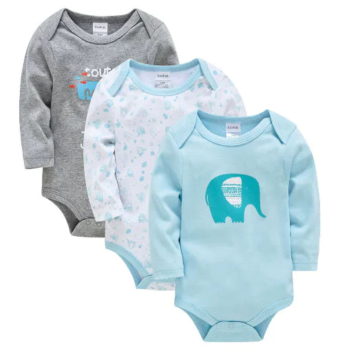 Style Loft Collection BabyStyle Amelie du Nord Long Sleeve Bodysuit 3-Piece Set