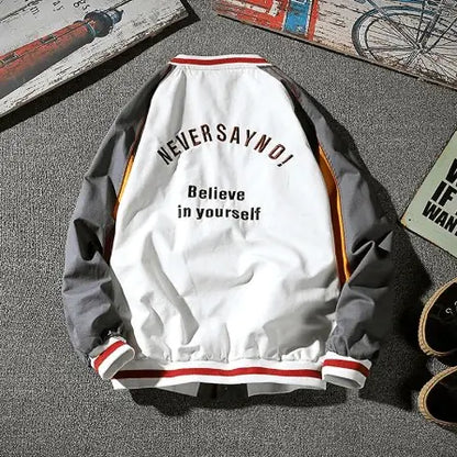 Style Loft Collection Gotta Have A Winning Spirit Lettermen Jacket