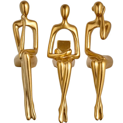 Style Loft Collection Three Piece Abstract Figurine Set