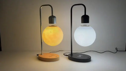 Style Loft Collection Wireless Charging Magnetic Floating Moon Light