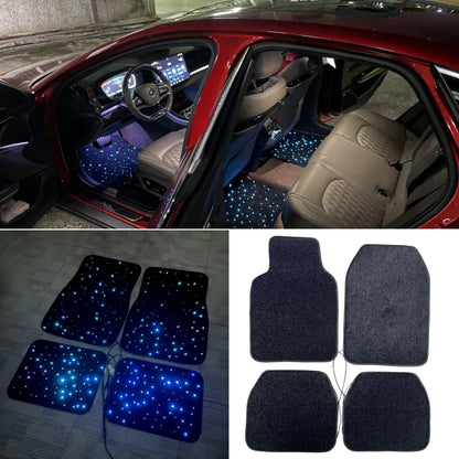 Style Loft Collection AutoStyle Voice-Activated LED Waterproof Car Floor Mats
