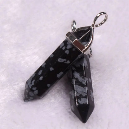 Style Loft Collection Natural Stone Crystal Agate Pendant