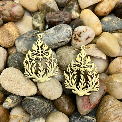 (.05) Style Loft Collection Khmer Temple Earrings