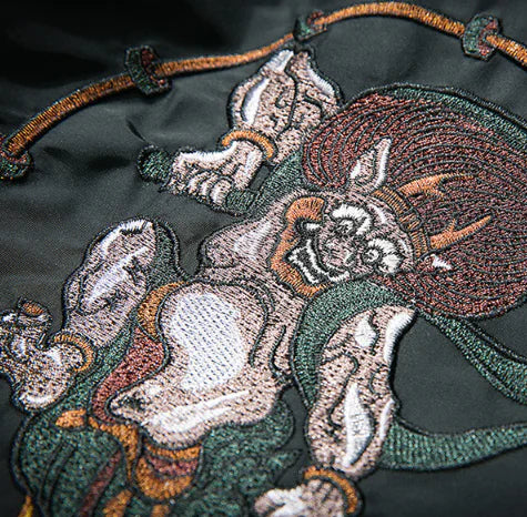 Style Loft Collection Hannya Embroidered Pilot Jacket