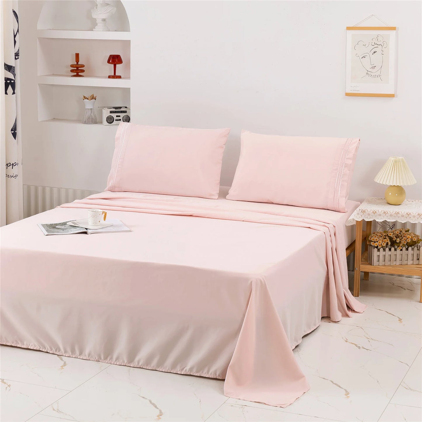 Style Loft Collection Queen Size Four-Piece Bed Set