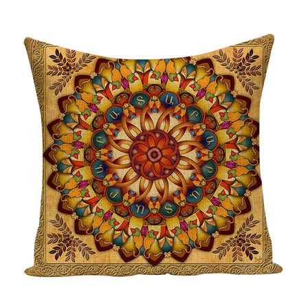 Style Loft Collection Cotton Mandala Meditating Pillow Cover