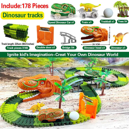 Style Loft Collection ToyStyle Electric Dinosaur Car Adventure Track