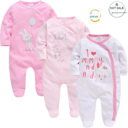 Style Loft Collection BabyStyle Charlette Haute 3-Piece Long Sleeve Onesies