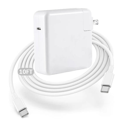 Style Loft Collection x Mac Book Pro Charger96W MacBook Pro Charger Fast Charging USB C Laptop Power Adapter10FT Quick USB C Charging Cord for MacBook Pro 16/15/14/13 inch 2024/2023/2022/2021/2020/2019/M1 M2 M3 MacBook Air