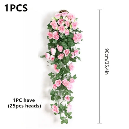 Style Loft Collection Silk Rattan Flower Vine