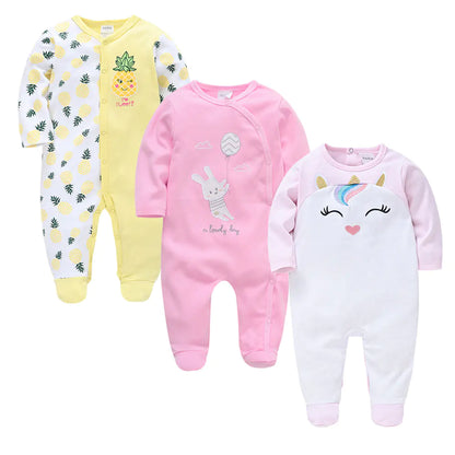 Style Loft Collection BabyStyle Charlette Haute 3-Piece Long Sleeve Onesies
