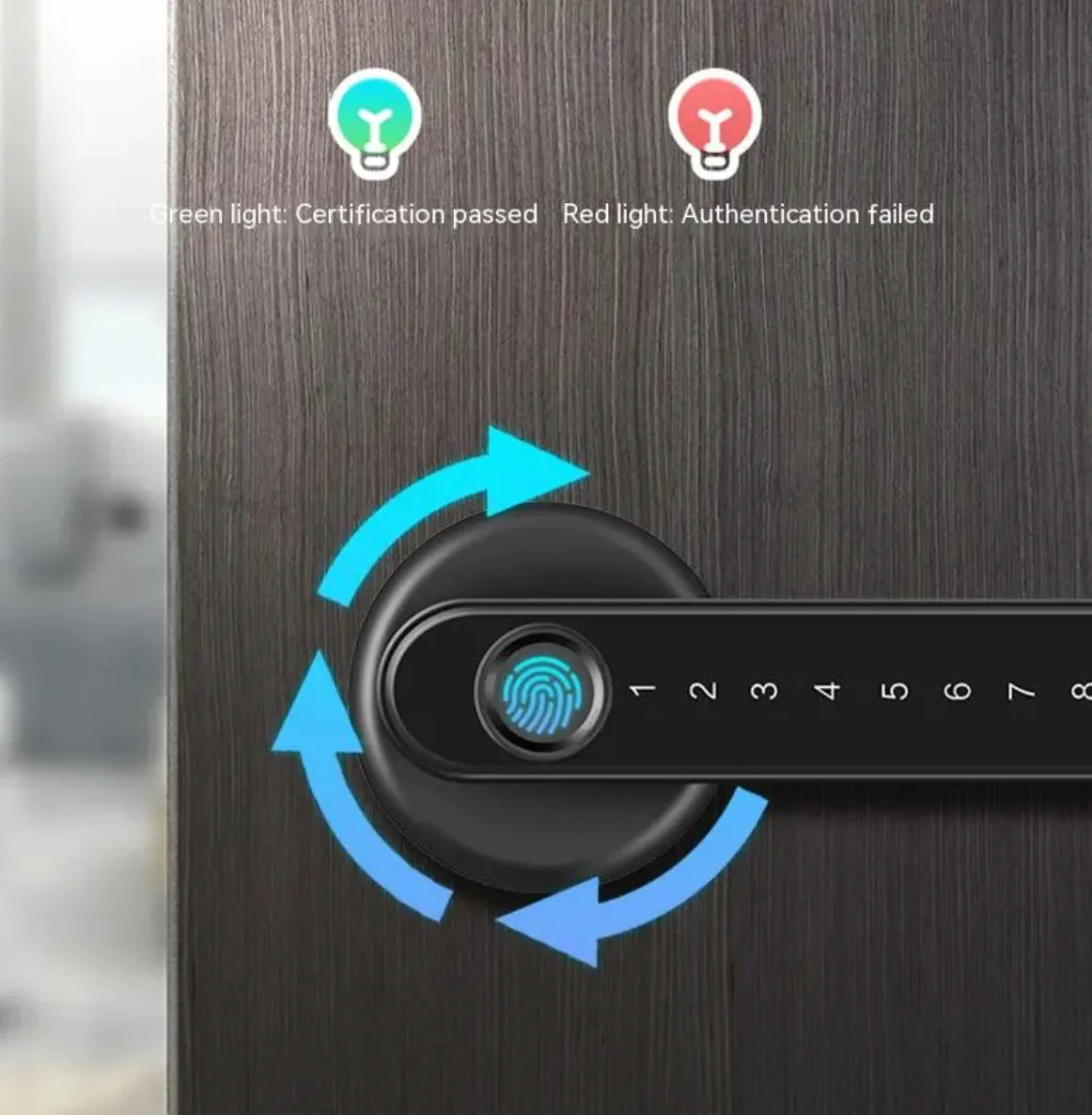 Style Loft Collection Indoor Fingerprint Door Lock