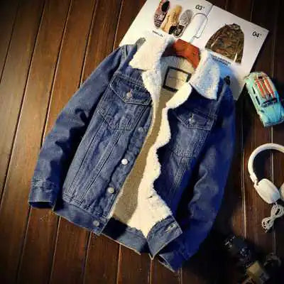Style Loft Collection Hawkins Fleece Denim Jacket