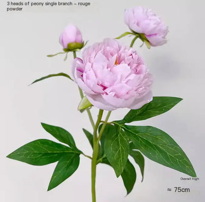 Style Loft Collection Realistic Peony Flower Bouquet