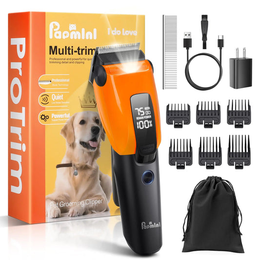 Style Loft Collection Pet Grooming Kit with LED