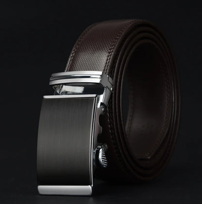 Style Loft Collection Adelaide Genuine Leather Automatic Buckle Belt