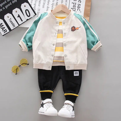Style Loft Collection BabyStyle Eclat & Elegance Lion Cartoon 3-Piece Tracksuit