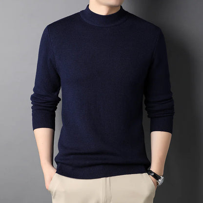 Style Loft Collection Checkpoint Half-Collar Pullover Sweater