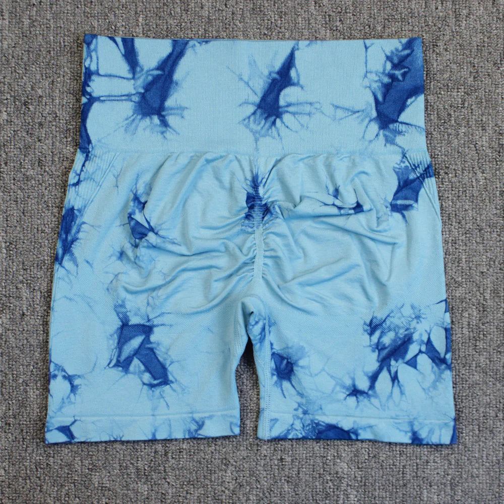 Style Loft Collection Time To Get It In Tie-Dye Yoga Shorts