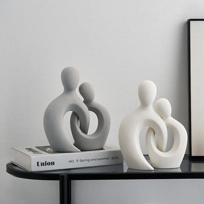 Style Loft Collection Modern Minimalist Abstract Couple Figurine