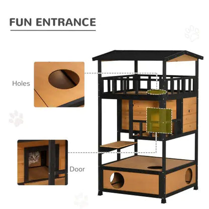 Style Loft Collection Outdoor Cat House