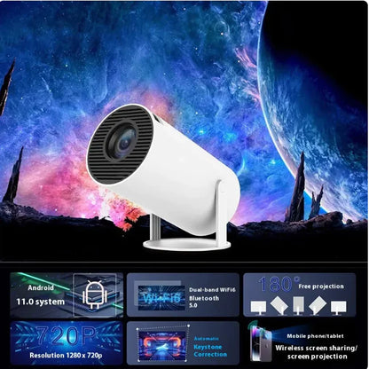 Style Loft Collection CyberStyle CineBeam 1080P Projector for Home & Office