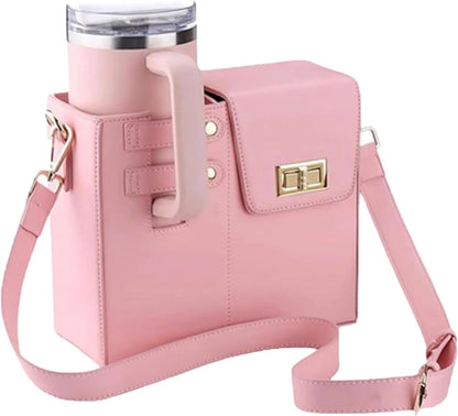 Style Loft Collection Stanley Bag Stanley Cup Purse Water Bottle Bag Stanley Cup Holder with Strap Outdoor Crossbody Bag for Stanley Cup