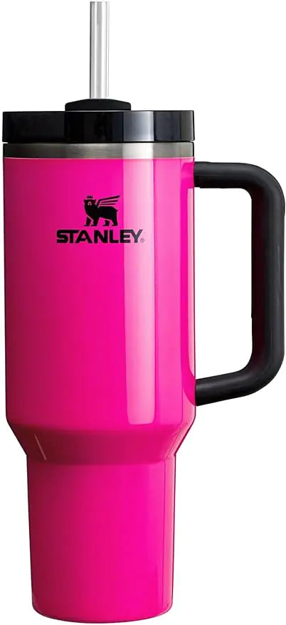 Stanley Quencher H2.0 FlowState Stainless Steel Vacuum Insulated Tumbler with Lid and Straw for Water, Iced Tea or Coffee by Style Loft Collection