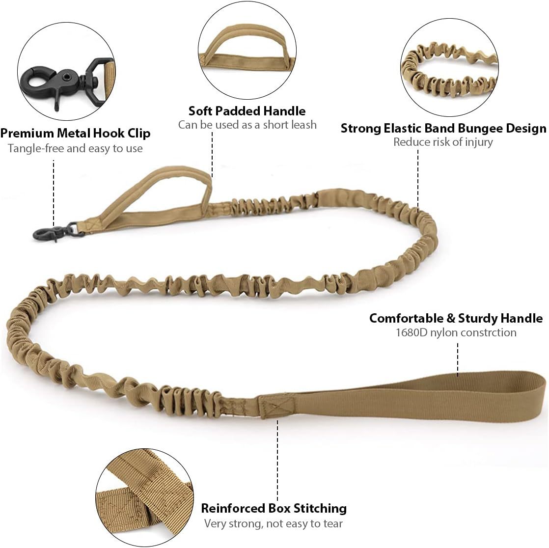 Style Loft Collection PetLoft Tactical Dog Collar and Leash