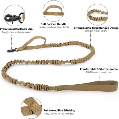 Style Loft Collection PetLoft Tactical Dog Collar and Leash