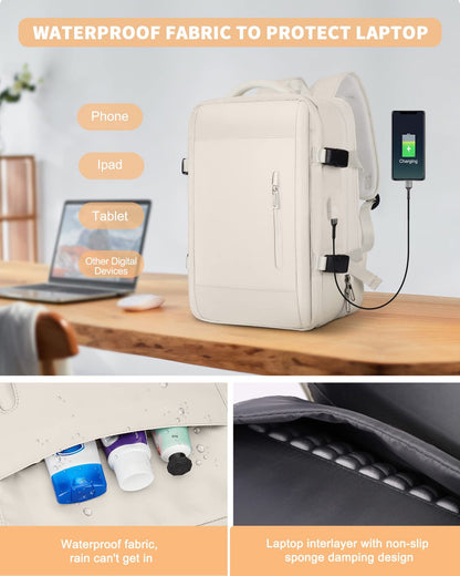 Style Loft Collection CyberStyle Maison Wamucii Backpack with USB Charger