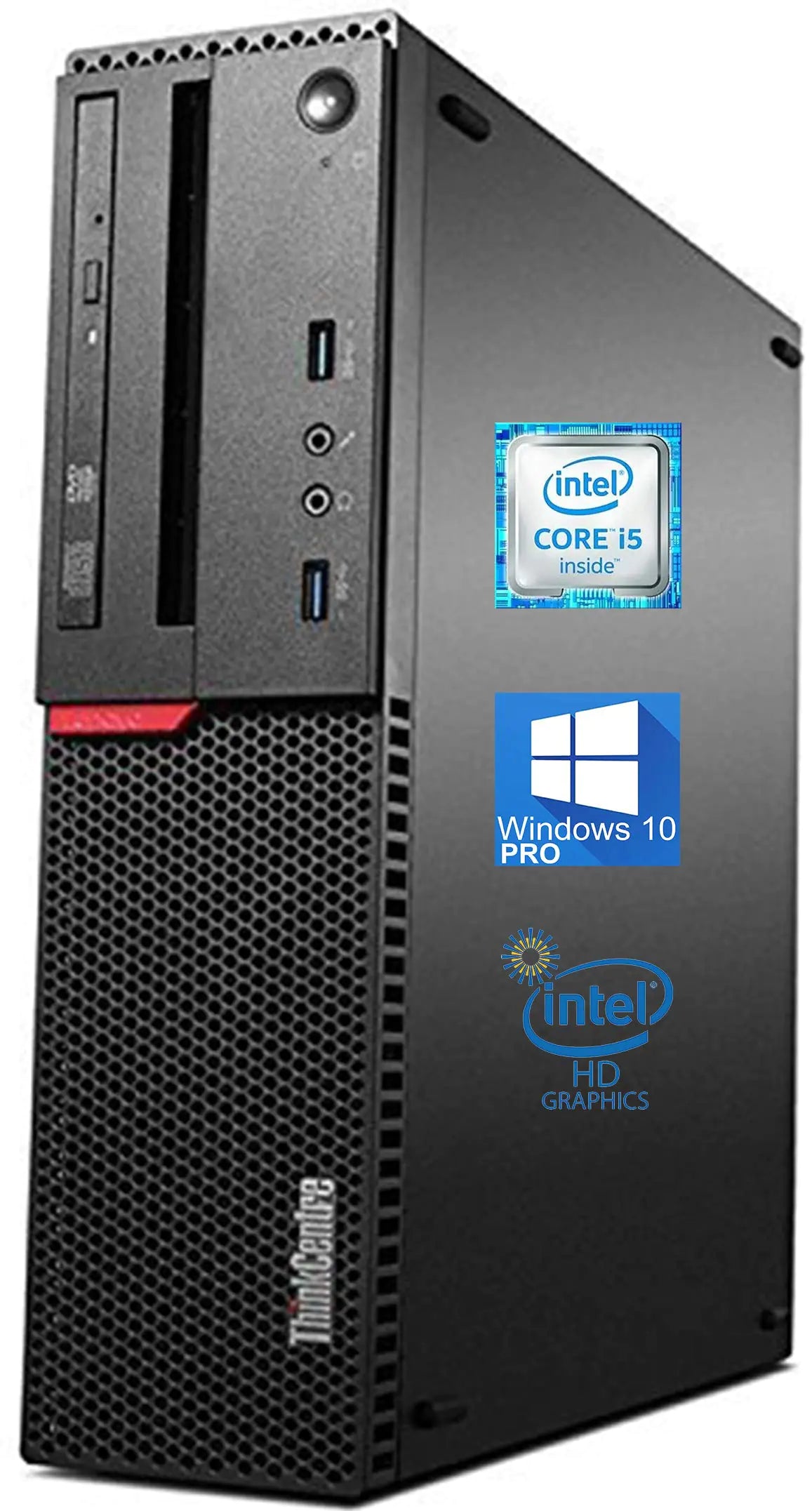 Style Loft Collection x Lenovo ThinkCentre M900 SFF Desktop Computer Intel Core i5-6500 Upto 3.6GHz 16GB RAM 1TB SSD 4K 2-Monitor Support DisplayPort HDMI AC Wi-Fi Bluetooth - Windows 10 Pro (Renewed)