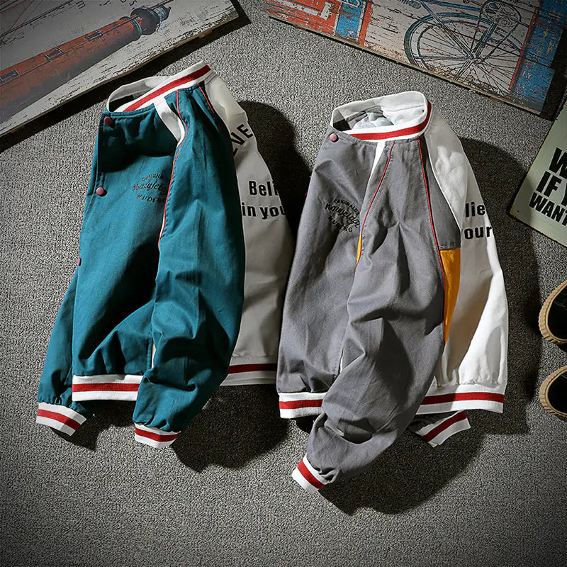 Style Loft Collection Gotta Have A Winning Spirit Lettermen Jacket