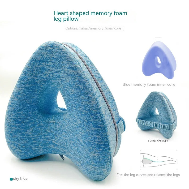 Style Loft Collection Heart-Shaped Memory Foam Leg Pillow