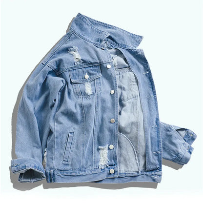 Style Loft Collection Sugar Got Out Ripped Denim Jacket