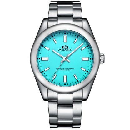 Style Loft Collection One For Every Day Of The Week Automatic Mechanical Luminous Steel Band Watches