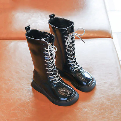 Style Loft Collection DesignerLoft High-Top Long Leather Boots