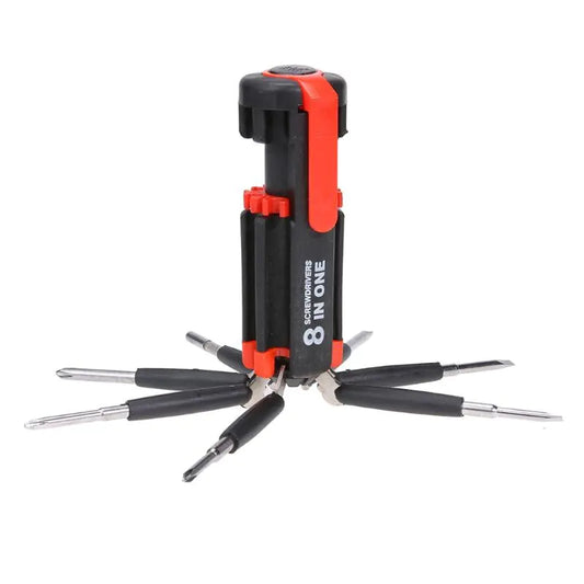 Style Loft Collection ToolStyle 8-in-1 Multi-Function Screwdriver with Light