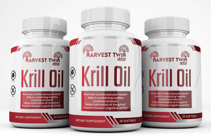 Style Loft Collection Krill Oil for Heart, Lungs, Cholesterol, Joints, and Brain