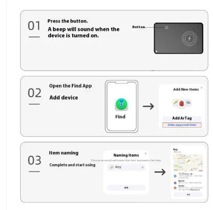 Style Loft Collection DigitalLoft Apple iOS Smart Tracker Card