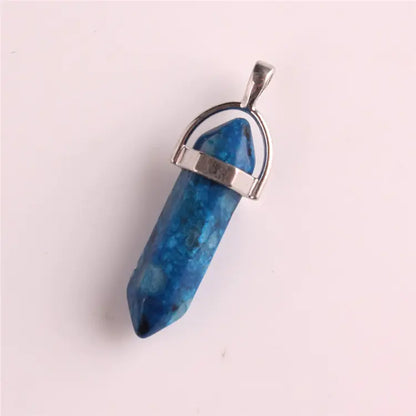 Style Loft Collection Natural Stone Crystal Agate Pendant