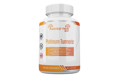 Style Loft Collection Platinum Turmeric for Memory, Blood Pressure, Weight Loss, and Digestion